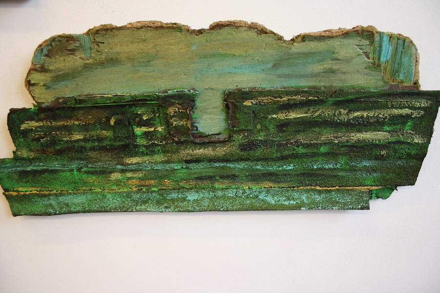 Waddengebied Asfalt op hout 2011