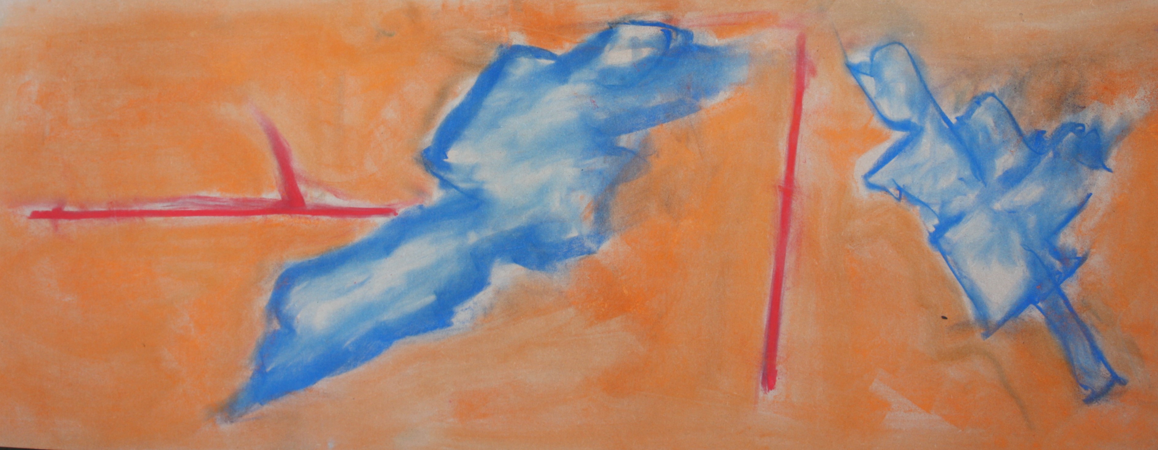 Englandspiel 2013 120 x 65  mixed media on board