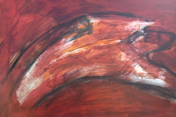 Flanders Fields Mixed Media on board 75 x 95 2014